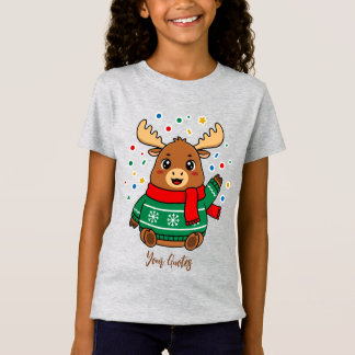 Camiseta Hola Bebé Alce Adorable