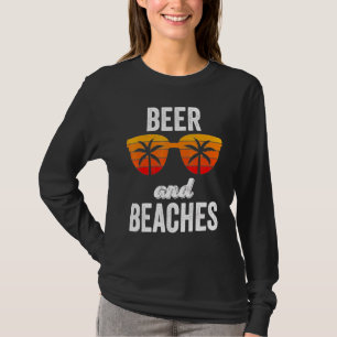 Camiseta Hola Bebe Vintage Holiday Beer Beach And Palm