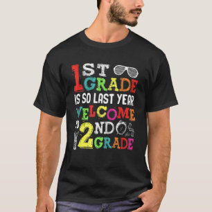 Camiseta Hola Bienvenido Al Segundo Grado 1er Grado Es Ta