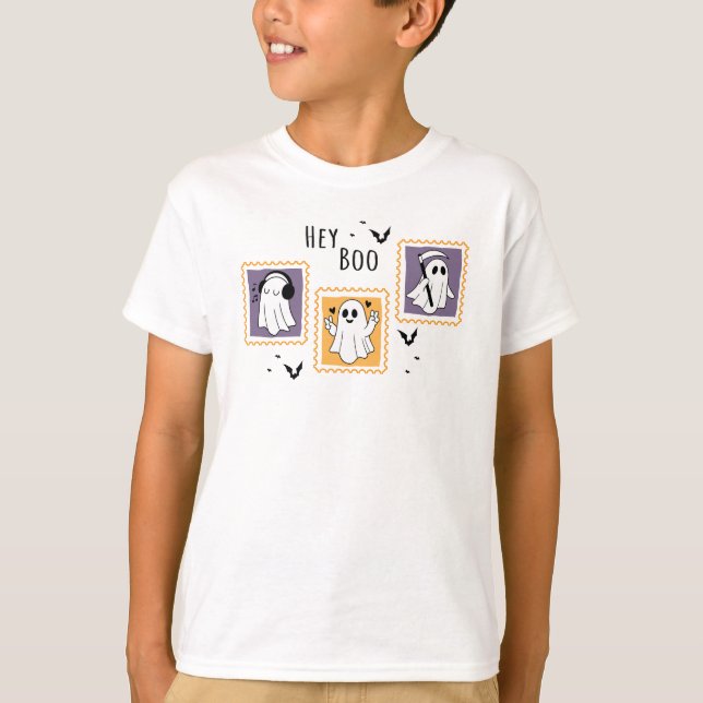 Camiseta Hola Boo (Anverso)