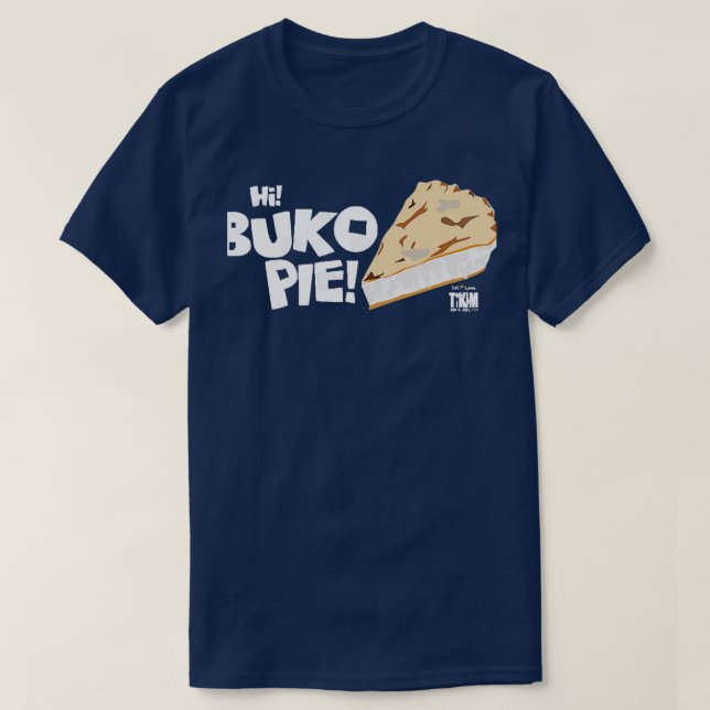 Camiseta ¡Hola Buko Pie! Tikim Fun Run 2019 (Diseño del anverso)