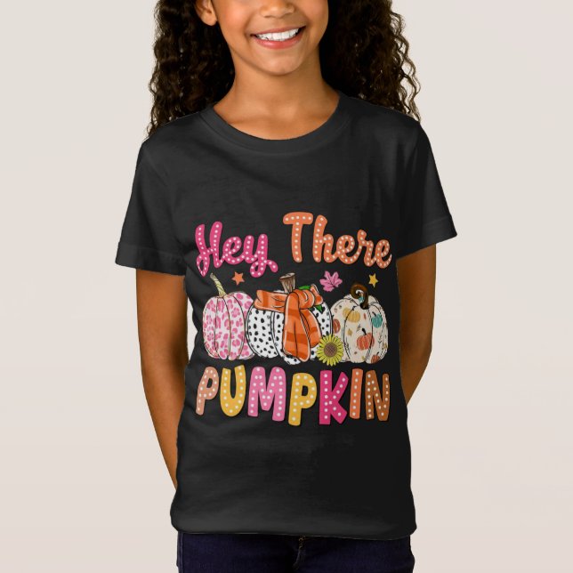 Camiseta Hola, Calabaza (Anverso)