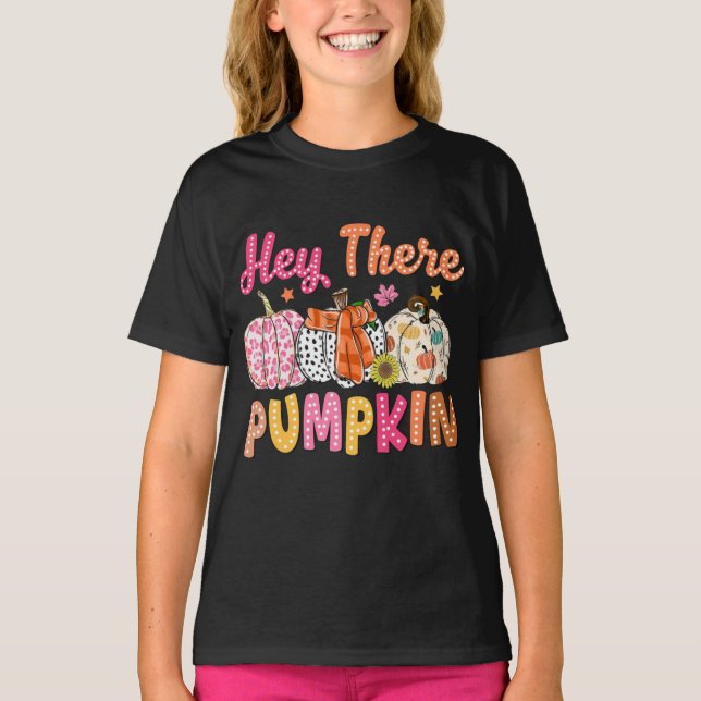 Camiseta Hola, Calabaza (Anverso)