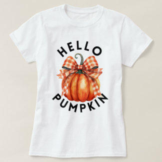 Camiseta Hola Calabaza | Fall Harvest Joy