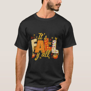 Camiseta Hola Calabaza otoñal es la caída de las vibracione