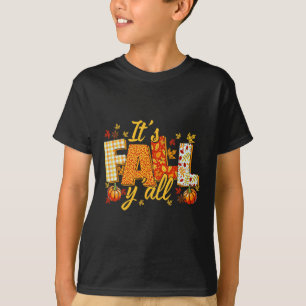 Camiseta Hola Calabaza otoñal es la caída de las vibracione