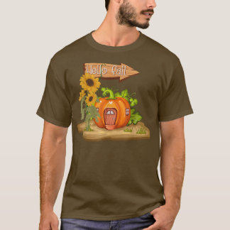 Camiseta Hola Calabaza otoño 2022Calabaza Casa Hola otoño