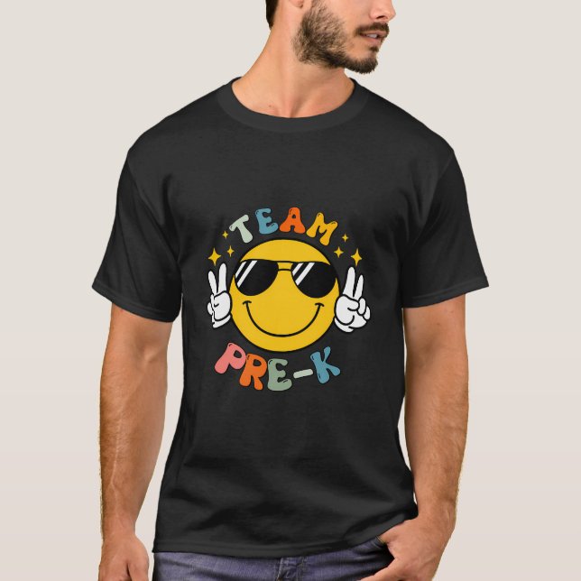 Camiseta Hola Chicas del equipo de profesores pre-K (Anverso)