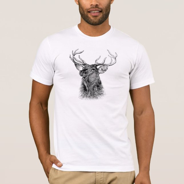 CAMISETA HOLA CIERVOS (Anverso)