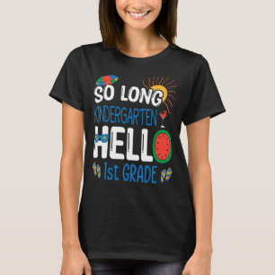 Camiseta Hola clase de estudiante de primer grado: ¿Qué pas