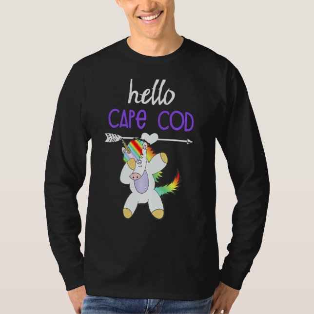 Camiseta Hola Cod Dabbing Unicorn Niños Souvenir Para G (Anverso)