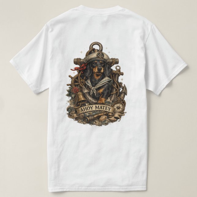 Camiseta Hola Compañero (Reverso del diseño)