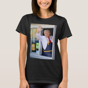 Camiseta Hola, consíguese a su hamburguesa Donald Trump, co