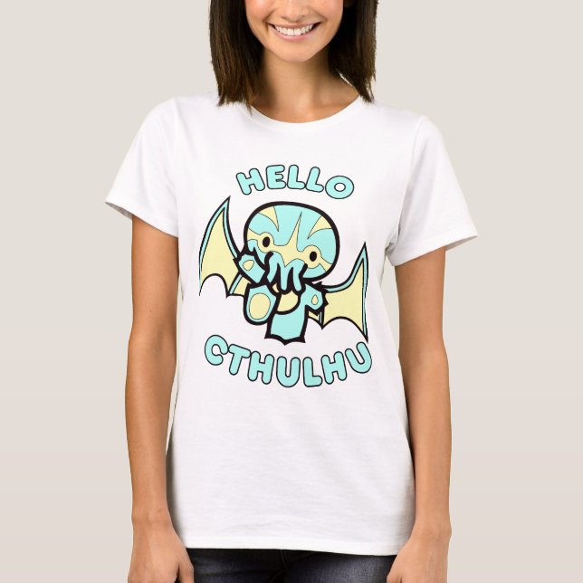 Camiseta Hola Cthulhu (Anverso)