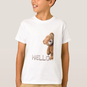 Camiseta Hola Cute Brown Teddy Bear