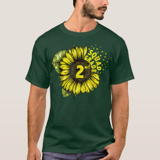 Camiseta Hola de 2º Grado Squad de segundo grado de vuelta