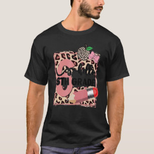 Camiseta Hola, de 6º Grado De Vuelta A La Escuela Chicas Pi