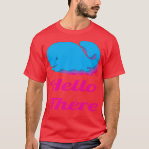 CAMISETA HOLA DE BALLENA ALLÍ 17