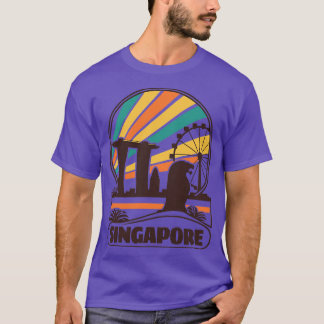 Camiseta hola de singapur