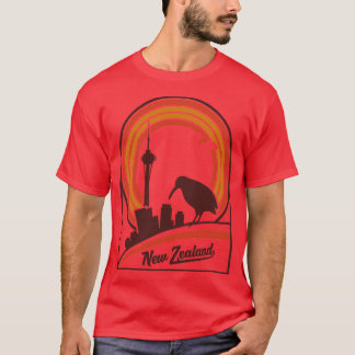 Camiseta hola desde Nueva Zelanda