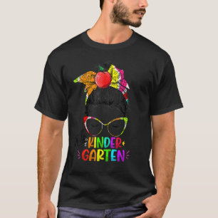 Camiseta Hola Desordenado Cole Kindergarten De Regreso A La