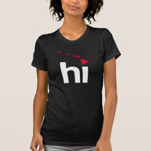 Camiseta HOLA DISEÑO de HAWAII - OBRA CLÁSICA - diseño d
