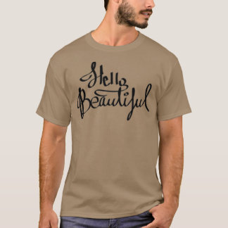 Camiseta Hola diseño hermoso