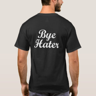 CAMISETA HOLA ENEMIGO. HATER. DEL ADIÓS