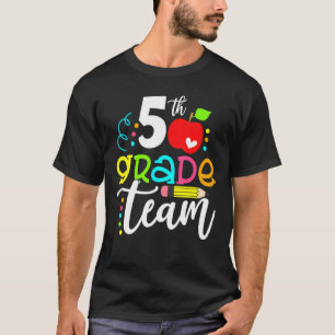 Camiseta Hola Equipo De 5º Grado Feliz Primer Día De La Esc