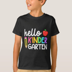 Camiseta Hola equipo de kindergarten Kinder Byck al profeso