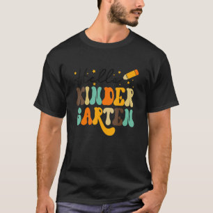 Camiseta Hola, Equipo De Kindergarten, Kinder, de vuelta al