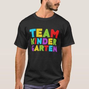 Camiseta Hola, Equipo De Kindergarten, Kinder, de vuelta al