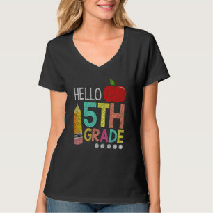Camiseta Hola Equipo de Maestros de Quinto Grado Equipo de