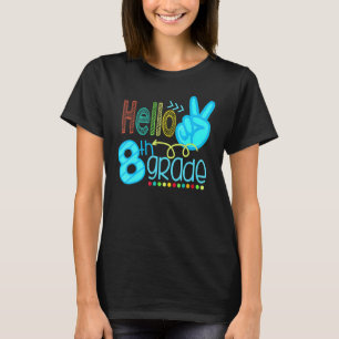 Camiseta Hola Equipo De Octavo Grado 8º De Vuelta A La Escu