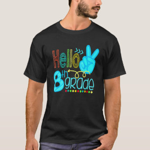 Camiseta Hola Equipo De Octavo Grado 8º De Vuelta A La Escu