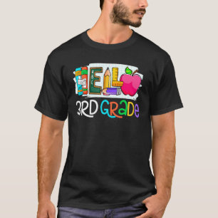 Camiseta Hola equipo de profesores de 3er grado Retro III d