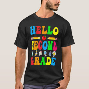 Camiseta Hola Equipo De Segundo Grado 2do Grado De Regreso
