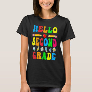 Camiseta Hola Equipo De Segundo Grado 2do Grado De Regreso