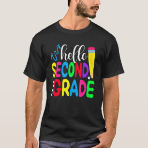 Camiseta Hola Equipo De Segundo Grado Segundo Grado De Regr