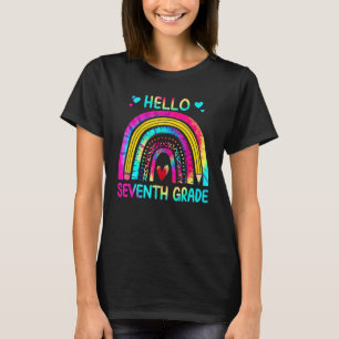 Camiseta Hola Equipo De Séptimo Grado Primer Día De Escuela