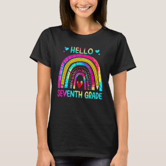 Camiseta Hola Equipo De Séptimo Grado Primer Día De Escuela