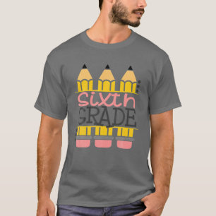 Camiseta Hola Equipo De Sexto Grado Feliz Primer Día De La 