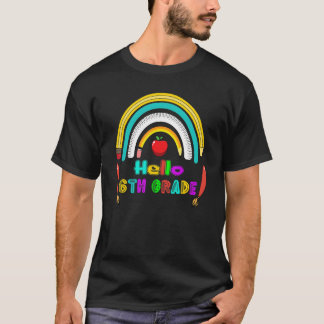 Camiseta Hola Equipo de Sexto Grado Sexto Grado De vuelta a
