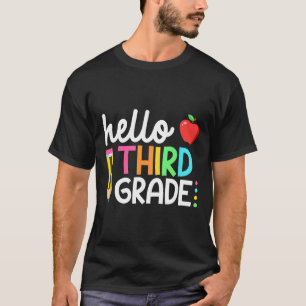 Camiseta Hola Equipo de Tercer Grado Tercer Grado Byck De R