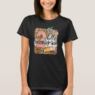 Camiseta Hola Equipo Leopardo de Segundo Grado 2do Grado Vu