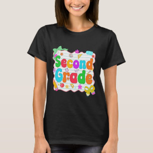 Camiseta Hola Equipo Segundo Grado De Regreso A La Escuela