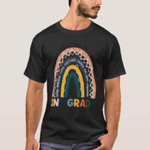 Camiseta Hola escuadrón de 2do grado Mi primer día de segun