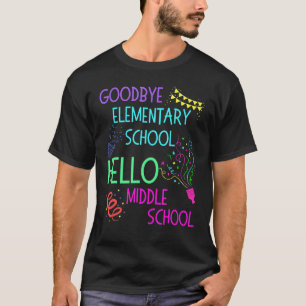 Camiseta Hola Escuela Secundaria de Educación Primaria