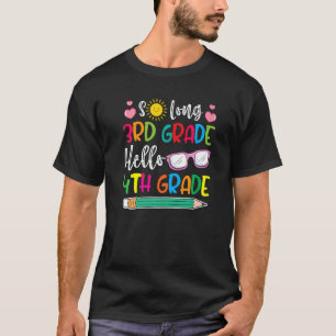 Camiseta Hola estudiante de cuarto grado de vuelta a la esc