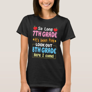 Camiseta Hola, estudiante de octavo grado de vuelta a la es